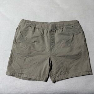 Free‎ Fly Shorts Mens 3XL Beige Unlined Athletic Gym Elastic Drawstring 6"